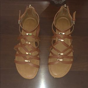 strappy sandals